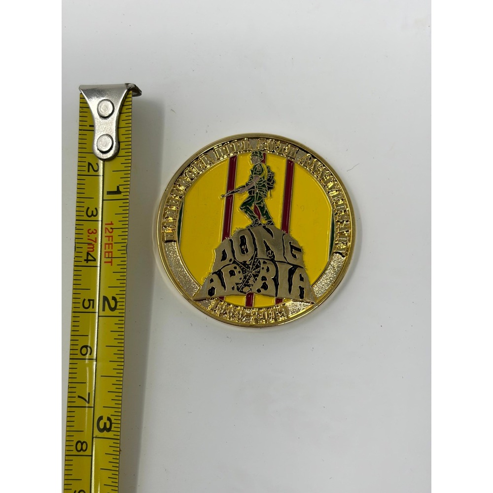 Hamburger Hill 50th Anniversary Challenge Coin 3/187 Rakkasans Vietnam 1969-2019